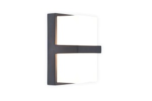 Lampa zewnętrzna Stela 5197401118 Lutec 1xLED zintegrowany 14W Szary / Odcienie szarości Aluminium