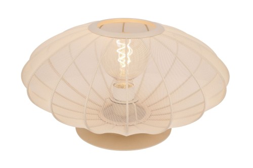 Lampa stojąca Corina 03547/40/38 Lucide 1xE27 40W Beżowy Tkanina / Metal