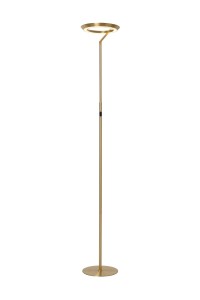 Lampa stojąca Celeste Lucide 1xLED zintegrowany 20W Złoty / Mosiądz Metal.