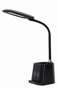 Lampa stojąca Penny Lucide 1xLED zintegrowany 4,7W czarna z tworzywa sztucznego.