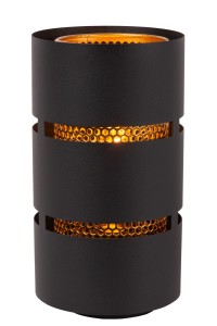Lampa stojąca Rosas 21533/01/30 Lucide 1xE27 40W Czarny / Złoty Metal