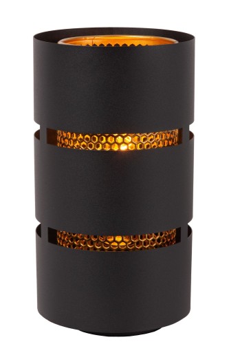 Lampa stojąca Rosas 21533/01/30 Lucide 1xE27 40W Czarny / Złoty Metal