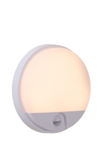 Lampa zewnętrzna Hups 22863/10/31 Lucide 1xLED zintegrowany 10W Biały Tworzywo sztuczne
