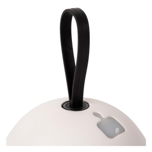 Lampa zewnętrzna Lunex Lucide 1xLED zintegrowany 2W Biały / Czarny Aluminium z czarnym uchwytem.