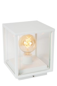Lampa zewnętrzna Claire 27883/25/31 Lucide 1xE27 15W Biały Szkło