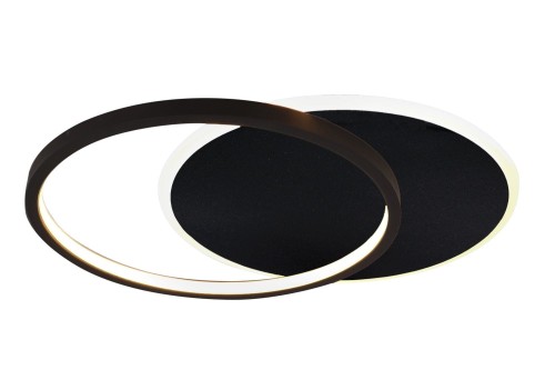 Lampa wisząca Axelle 44112/24/30 Lucide 1xLED zintegrowany 24W Czarny Tworzywo sztuczne