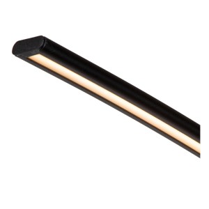 Lampa stojąca Curve Lucide 1xLED zintegrowany 15W Czarny Metal / Marmur.