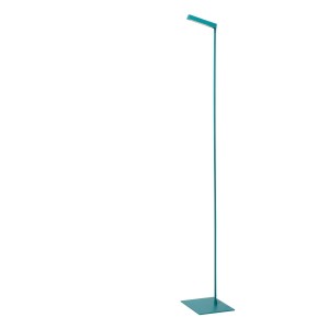 Lampa stojąca Lavale Lucide 1xLED zintegrowany 3W Turkusowy Metal / Aluminium