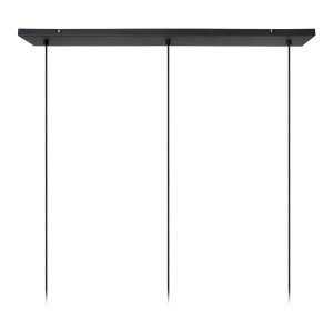 Lampa wisząca Rafal Lucide 3xE27 40W Szary / Czarny Filc minimalistyczna konstrukcja.