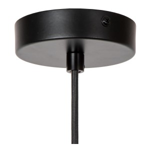 Lampa wisząca Joanet Lucide 1xE27 40W Złoty Czarny Szkło, akcent na nowoczesne detale.