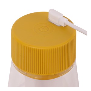 Lampa stojąca Lorali Lucide 1xLED zintegrowany 1,2W Ochra Tworzywo sztuczne z ładowaniem USB.