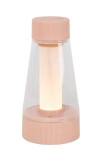 Lampa stojąca Lorali Lucide LED różowa tworzywo sztuczne.