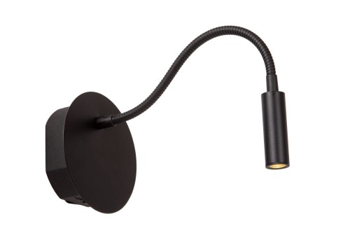 Lampa ścienna Jolijn 77289/03/30 Lucide 1xLED zintegrowany 2W Czarny Metal