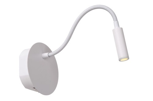 Lampa ścienna Jolijn 77289/03/31 Lucide 1xLED zintegrowany 2W Biały Metal
