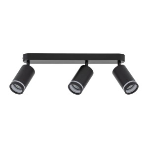 Lampa punktowa Jet TK Lighting 3xGU10 LED 10 W Metal Czarny.