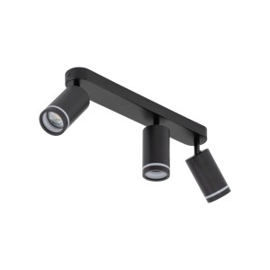 Lampa punktowa Jet TK Lighting 3xGU10 LED 10 W Czarna
