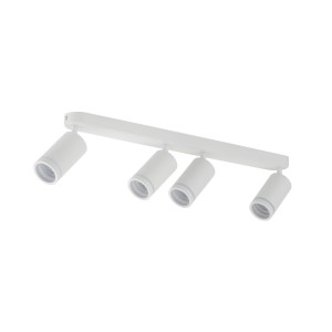 Lampa punktowa Jet TK Lighting 4xGU10 LED 10 W Metal Tworzywo sztuczne Biały.