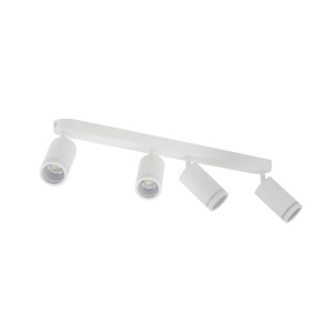 Lampa punktowa Jet TK Lighting 4xGU10 LED 10 W, biały metal i tworzywo sztuczne.