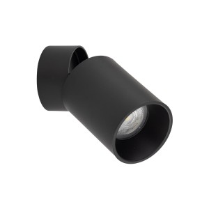Czarna lampa punktowa Jet TK Lighting 1xGU10 LED 10 W.