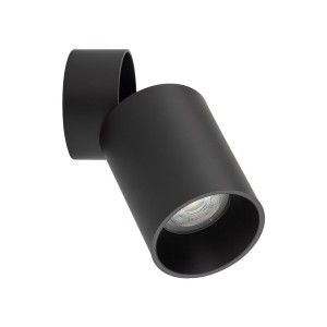 Lampa punktowa Jet TK Lighting 1xGU10 LED 10 W czarna z metalu.