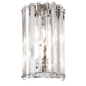 Lampa ścienna Crystal Skye Elstead Lighting 2x3W LED G9 Krzystał Chrom