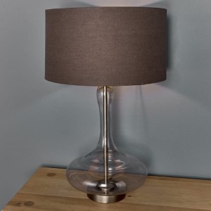 Endon Lampa stojąca Caia 1x40W E27 Szary.