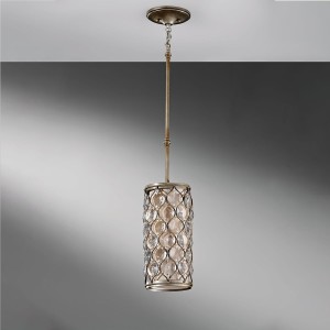 Lampa wisząca Lucia Elstead Lighting stal srebrny E27 60W.