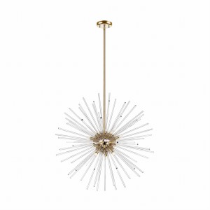 Lampa wisząca Zuma Line URCHIN Zuma Line 9xG9 42W Złoty Metal.