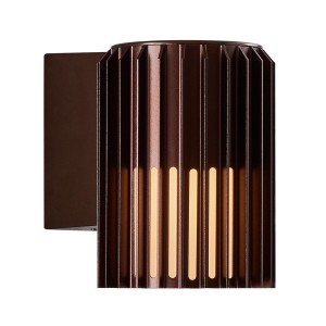 Lampa ścienna Kinkiet zewnętrzny Aludra 2118011261 Nordlux 15W E27 Aluminium Brązowy nadmorski