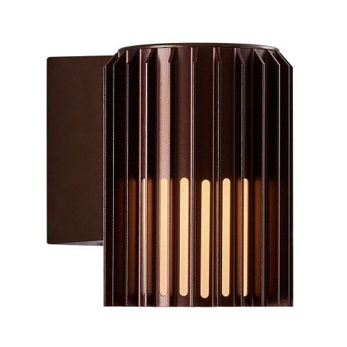 Lampa ścienna Kinkiet zewnętrzny Aludra 2118011261 Nordlux 15W E27 Aluminium Brązowy nadmorski