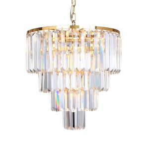 Lampa Wisząca Amedeo Zuma line 5x40W E14 Złoty Metal