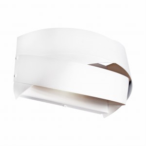 Lampa ścienna kinkiet Zuma Line Tornado E14 biały.