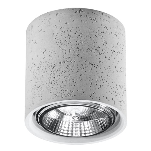 Lampa sufitowa Spot Cullo Sollux 1xGU10 10W Beton Szary