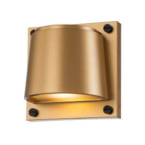 Lampa zewnętrzna Mała latarnia naścienna Scout HK-SCOUT-WHT Elstead Lighting 1xGU10 8W Kompozyt odporny na warunki atmosferyczne, matowa soczewka Biały