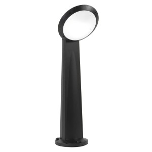 Słupek ogrodowy FMG-GABRI-REMI-LUCIA-BLK Fumagalli Gabri 1xE27 23 W Żywica/Poliwęglan Czarny