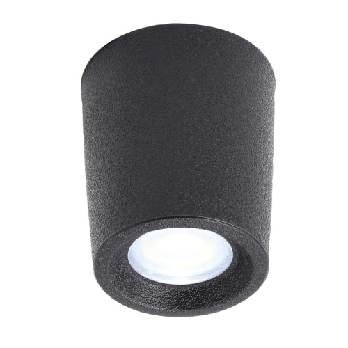 Lampa sufitowa zewnętrzna/Tuba FMG-LIVIA60-BLK Fumagalli Livia 1xG9 1,7 W Żywica/Poliwęglan Czarny