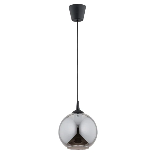 Lampa wisząca Tipi 61219 Alfa 1xE27 LED Tworzywo/Szkło Czarny