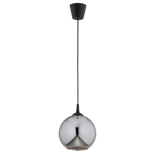 Lampa wisząca Daxia 61324 Alfa 1xE27 LED Tworzywo/Szkło Czarny