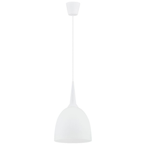 Lampa wisząca Uni 60628 Alfa 1xE27 LED Tworzywo/Szkło Biały