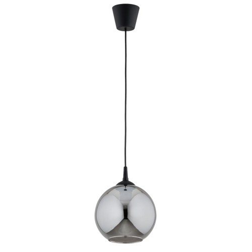 Lampa wisząca Fart 61374 Alfa 1xE27 LED Tworzywo/Szkło Czarny