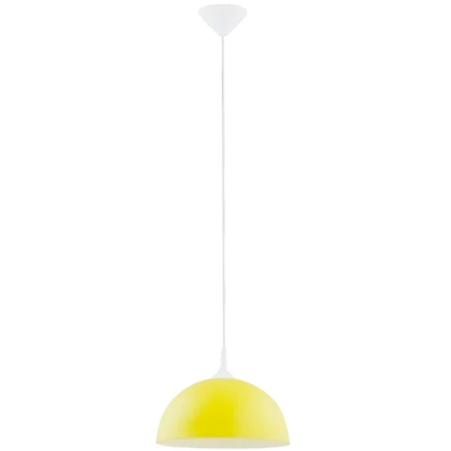 Lampa wisząca Albert 9195 Alfa 1xE27 LED Tworzywo/Szkło Biały