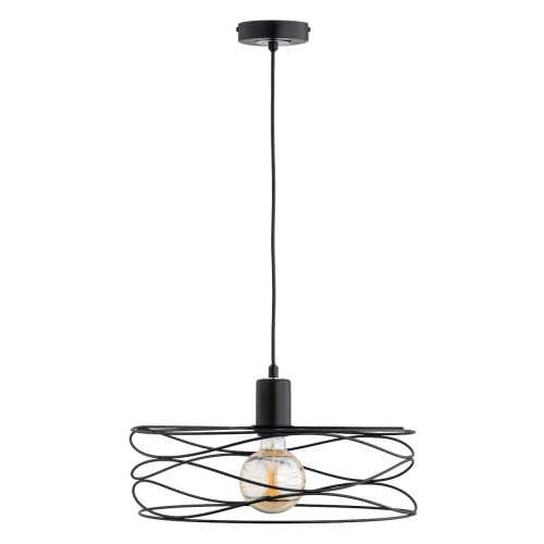 Lampa wisząca Diuk 61260 Alfa 1xE27 LED Metal Czarny