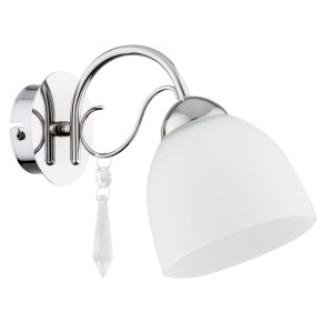 Lampa ścienna Kinkiet Nata 27710 Alfa 1xE27 LED Metal Chrom