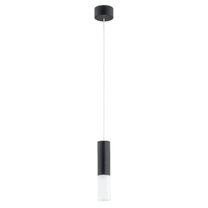 Lampa wisząca Eliot 60900 Alfa 1xE14 LED Drewno Czarny