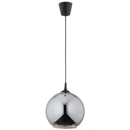 Lampa wisząca Tipi 61223 Alfa 1xE27 LED Tworzywo/Szkło Czarny