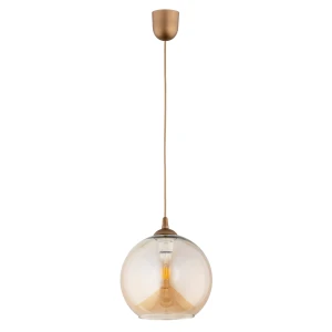Lampa wisząca Tipi 61221 Alfa 1xE27 LED Tworzywo/Szkło Złoty