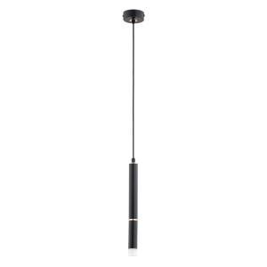 Lampa wisząca Derso 61332 Alfa 1xG9 LED Metal Czarny - Złoty