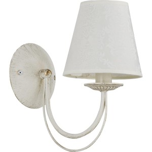 Lampa ścienna Kinkiet Irma 20910 Alfa 1xE14 LED Metal Biały