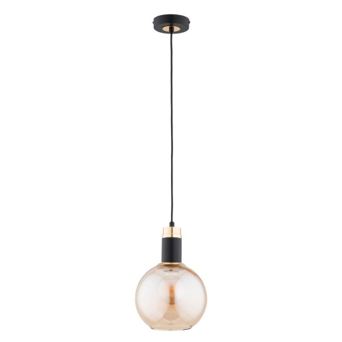 Lampa wisząca Celest 61425 Alfa 1xE27 LED Metal Czarny - Złoty