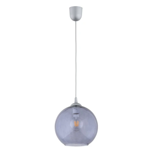 Lampa wisząca Tipi 61222 Alfa 1xE27 LED Tworzywo/Szkło Srebrny